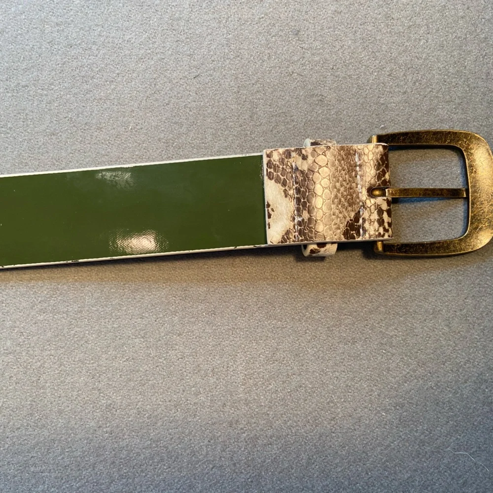 Faux‎ Snake Skin Belt, Jones NY Size 14